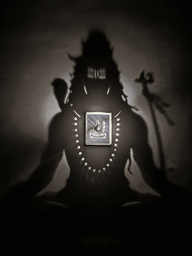 Mahadev Shadow Lamp
